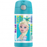 Thermos Disney Frozen 12 Ounce Funtainer Straw Bottle - Girl