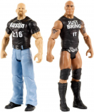 WWE Tough Talkers The Rock & Steve Austin 2 Pack