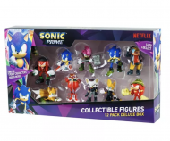 Эксклюзивный набор 12 фигурок Соник Прайм Sonic Prime