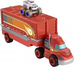 Игровой набор Машина Вспыш Трансформер грузовик 2 в 1 и смельчак Вспыш и чудо машинки Fisher Price