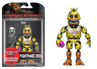 Фигурка Кошмарный Чика -Nightmare Chica -Пять ночей у Фредди-Five Nights at Freddy's