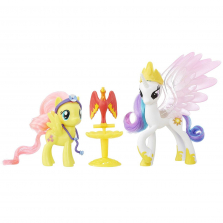 Игровой набор -My Little pony - Принцесса Селестия и Флаттершай -Дружба это чудо