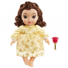 Disney Beauty and Beast Deluxe Belle Baby Doll - Brunette
