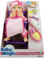 Baby Magic Feed and Play Baby Doll