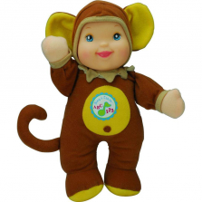 Goldberger Baby's First Sing and Learn Doll - Monkey