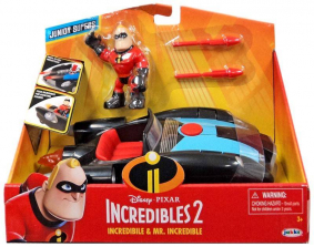 Интерактивный набор Мистер Исключительный на автомобиле - Боб Парр - Суперсемейка 2 - The Incredibles 2