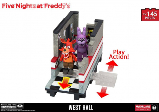 Конструктор Пять ночей у Фредди - Западный холл -West Hall -Five Nights at Freddy's