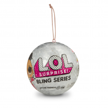 Коллекционные шары -Лол сюрприз-L.O.L. Surprise Новогодняя серия - "Блестящие" -Glitter