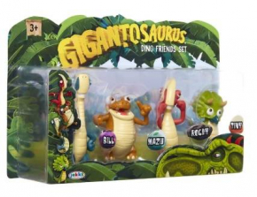 Игровой набор - Гигантозавры Gigantosaurus Рокки, Мазу, Билл и кроха