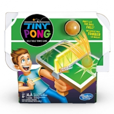 Tiny Pong Solo Table Tennis Kids Electronic Handheld Game - French Edition - Pre-order Now! Estimated Ship date: June 7,