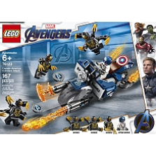 LEGO Super Heroes Marvel Captain America: Outriders Attack 76123