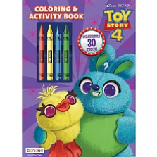 Toy Story 48 Page Colouring & Activity Book with Crayons