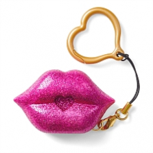 S.W.A.K. - Interactive Kissable Key Chain - Glimmer Kiss - By WowWee