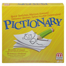 Pictionary Board Game - English Edition