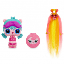Pop Pop Hair Surprise 3-in-1 Pop Pets with Long, Brushable Hair - English Edition 010626