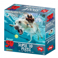 Underwater Dogs Duchess 150 Piece Super 3D Puzzle