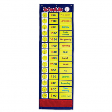 Learning Resources Daily Schedule Pocket Chart