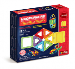Magformers Window Plus 20 Pieces Rainbow Colors