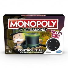 Monopoly Voice Banking Electronic Family Board Game - English Edition