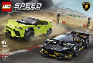 LEGO Speed Champions Lamborghini Urus ST-X & Lamborghini Hura 76899
