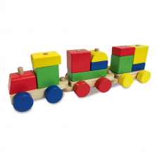 Woodlets - Stacking Train - R Exclusive Woodlets - Stacking Train - R Exclusive 