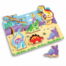 Woodlets - Chunky Puzzle Dino - R Exclusive Woodlets - Chunky Puzzle Dino - R Exclusive 
