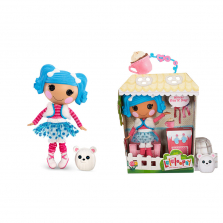 Lalaloopsy Doll - Mittens Fluff 'N' Stuff with Pet Polar Bear, 13" winter-inspired doll Lalaloopsy Doll - Mittens Fluff 'N' Stuff with Pet Polar Bear, 13" winter-inspired doll 