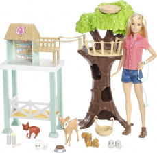 ​Barbie Doll and Animal Rescue Center with 8 Animals ​Barbie Doll and Animal Rescue Center with 8 Animals 