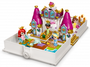 Lego Ariel, Belle, Cinderella and Tiana's Storybook Adventures 43193