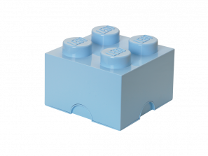 Lego 4-Stud Storage Brick – Light Blue 5006169