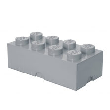 Lego 8-Stud Storage Brick – Stone Gray 5007268