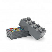 Lego 8-Stud Storage Brick – Gray 5006915