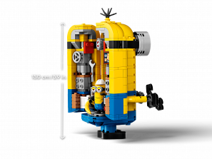 Lego Brick-built Minions and their Lair 75551