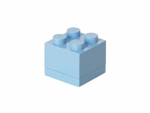 Lego 4-Stud Light Blue Mini Box 5006187