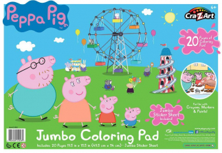 Cra-Z-Art Peppa Pig Jumbo Coloring Pad