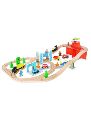 imaginarium express rescue train set