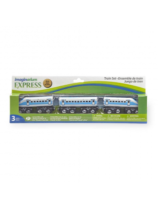 Imaginarium Passenger Train 3 Pack Blue Grey