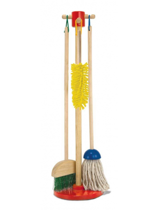 melissa & doug let's play house dust sweep & mop