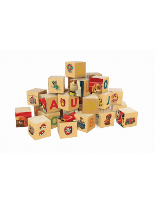 Paw patrol alphabet and puzzle blocks on sale