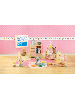 Calico critters shop baby's nursery set