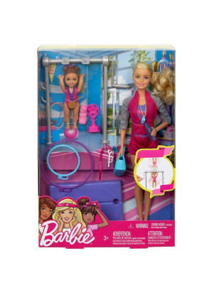 barbie gymnastics student complete playset