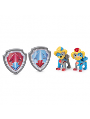 paw patrol mighty paws super paws twins 2 pack