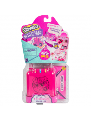 Shopkins lil store secrets peacock gala