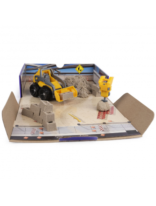 Kinetic Sand Dig Demolish Truck Playset with 1lb Kinetic Sand