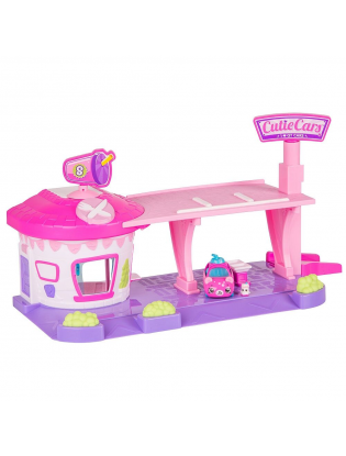 Shopkins cutie cars drive thru store diner playset