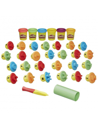 Play Doh Shape and Learn Letters and Language Playset