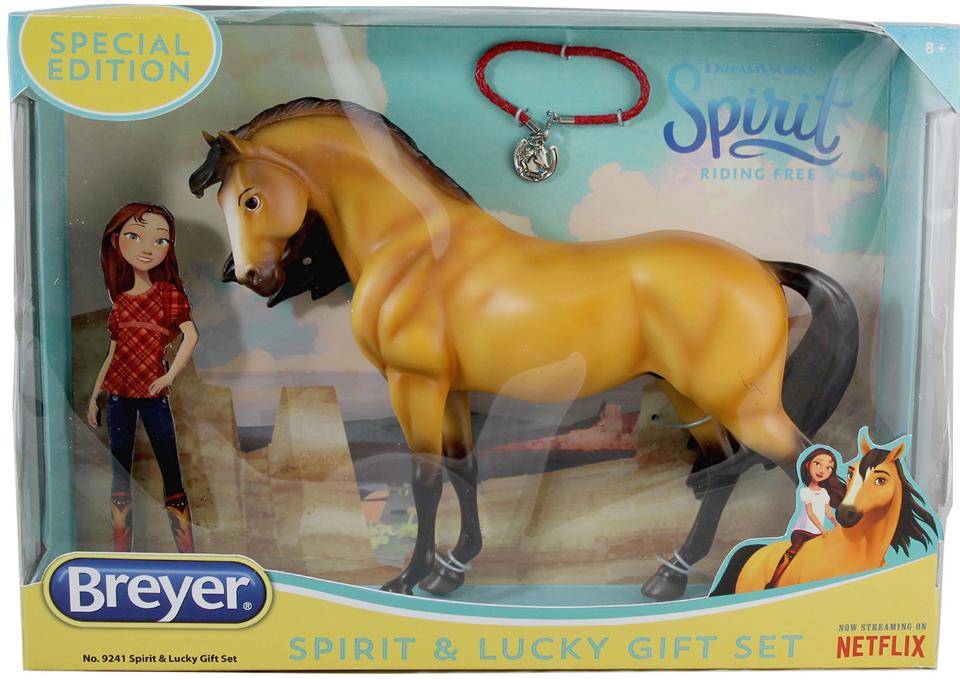 Оригинал Breyer DreamWorks Traditional Spirit and Lucky Gift Set. 