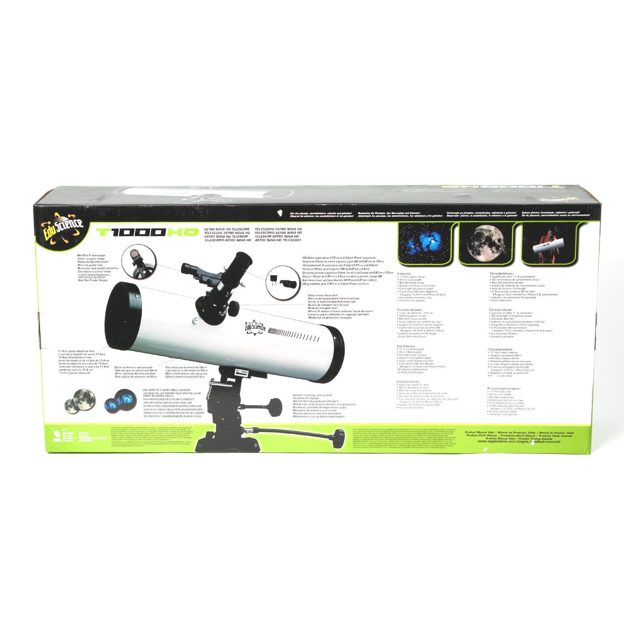 Edu science sale telescope t1000hd