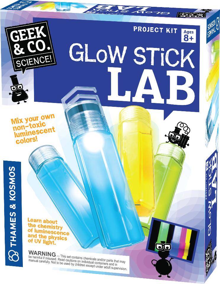 Стик вещество. Набор для научных экспериментов Glow in the Dark. Project Glowstick. Glow Lab.