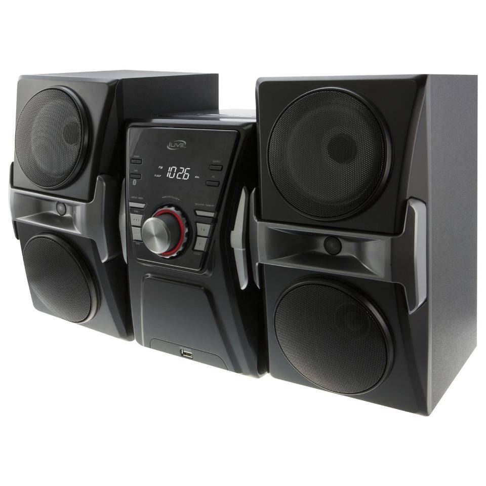 Ilive bluetooth cd radio home cheap music system